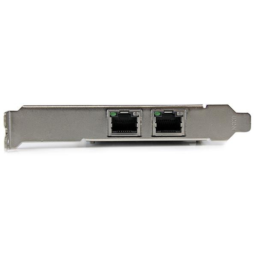 Miniatura 4 de Tarjetas de red StarTech.com PCI Express, RJ-45 2, 2000 Mbit/s, Alámbrico, Aluminio, Negro
