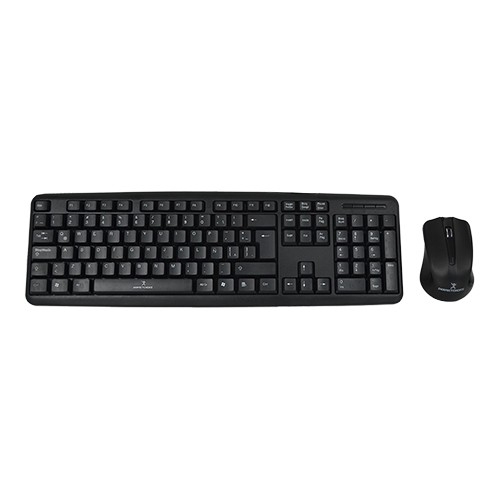 Miniatura 4 de Kit Teclado y Mouse Perfect Choice PC-201076 USB, Interruptor de membrana, Alambrico, 1000 DPI, Negro