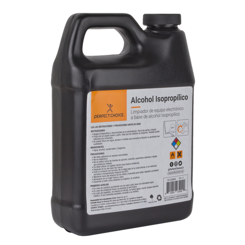 Miniatura 2 de Alcohol Isopropilico Perfect Choice PC-034094, Antiestatico, 1 Lt