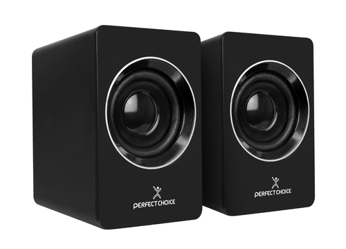 Bocinas Perfect Choice MOSSO PC-112914 2.0, Alambrico, PC/computadora portatil, Negro