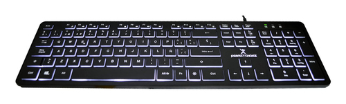 Miniatura 5 de Teclado Perfect Choice PC-201304 Espanol, Alambrico, USB, Interruptor de membrana, Negro