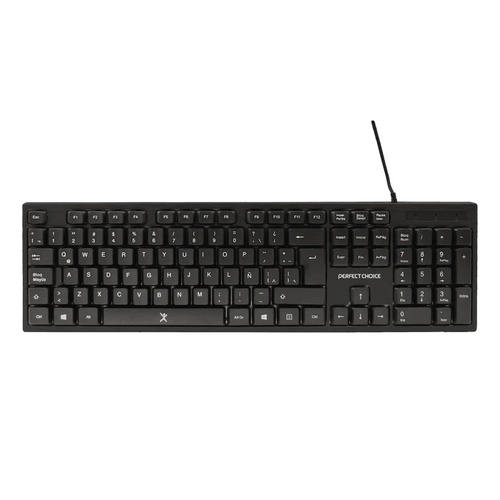 Miniatura 4 de Kit Teclado y Mouse 3 EN 1 Perfect Choice PC-201717 USB, Interruptor de membrana, Alambrico, 1000 DPI, Negro