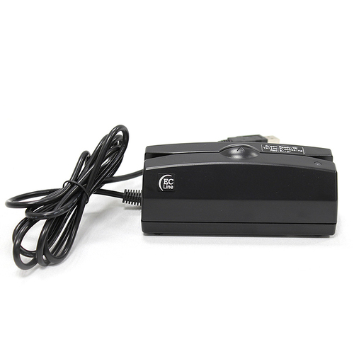 Lectores de tarjeta ECLine EC-C202D-USB Interfaz USB, Indicadores LED Actividad, Color Negro