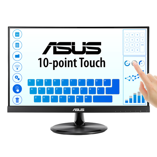 Miniatura 5 de Monitor Touch ASUS VT229H, 21.5", Full HD, 75Hz, 1xVga, 1xHDMI, IPS, Negro