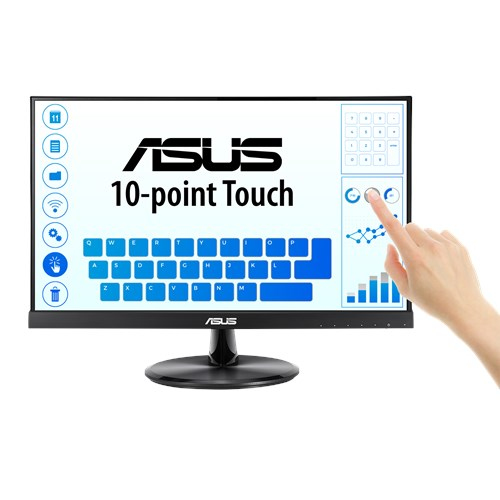 Miniatura 4 de Monitor Touch ASUS VT229H, 21.5", Full HD, 75Hz, 1xVga, 1xHDMI, IPS, Negro