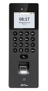 Control de Acceso ZKTeco SenseFace 2A Lector de huella Si, 3000 Huella(s), 3000 usuario(s), Lector de código de acceso No, Lector de tarjeta Si, 3000 tarjetas, Pantalla 6.1 cm (2.4"), TFT, Teclado integrado Si, Conectado a PC No, Color Negro
