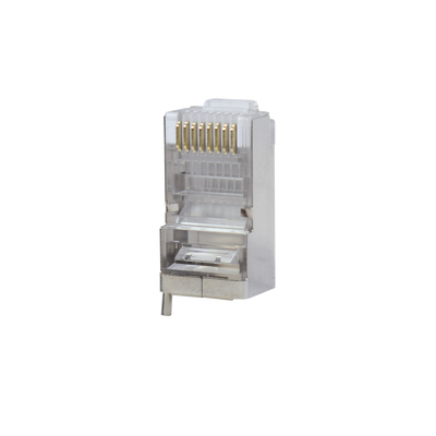 Conector RJ45 para Cable FTP/STP Categora?a 5E - Blindado con pin a tierra