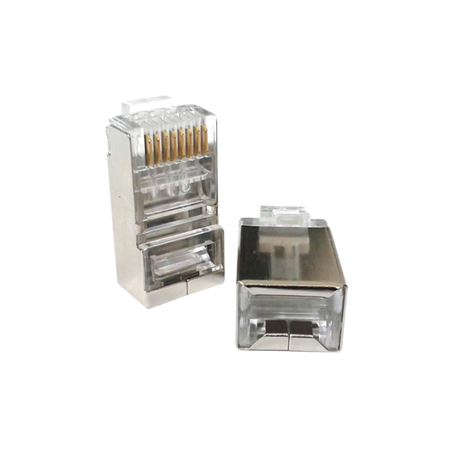 Conector RJ45 para Cable FTP/STP Categora?a 5E - Blindado sin pin a tierra