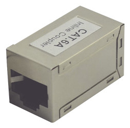 Acoplador STP Cat6A hembra RJ45 a RJ45 hembra