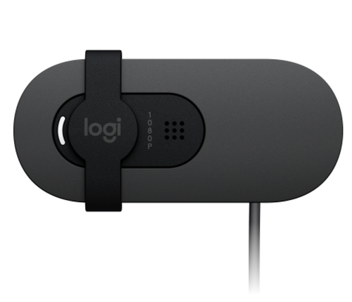 Miniatura 2 de Cámara web Logitech Brio 100 2 MP, 1920 x 1080 Pixeles, 30 fps, 720p, 1080p, Micrófono, USB, Grafito