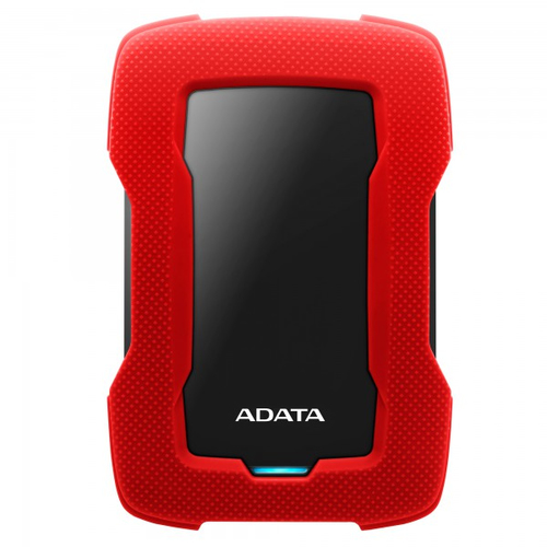Disco duro externo ADATA HD330 1 TB, Micro-USB B 3.2 Gen 1 (3.1 Gen 1), Rojo