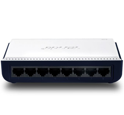 Miniatura 3 de Switch Tenda 8-Port Fast Ethernet Switch No administrado, RJ-45 8, Blanco