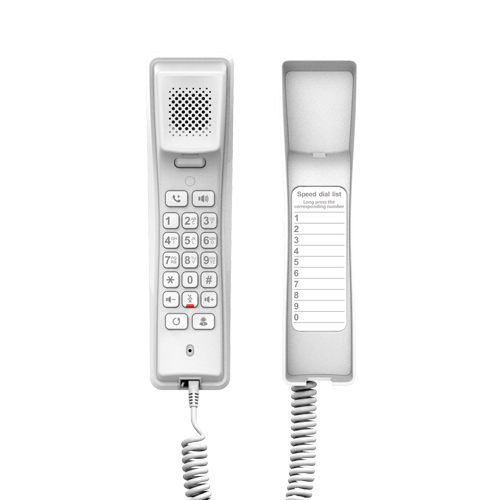 Miniatura 2 de Teléfono Ip Fanvil H2U-W Terminal con conexión por cable, PoE, 2 líneas, Blanco