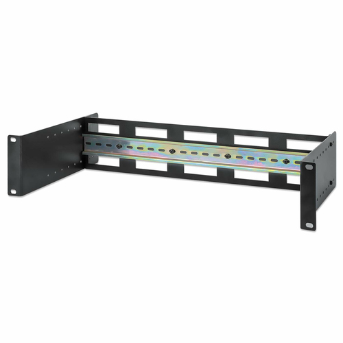 Riel Intellinet 716345 Tipo Riel de estante, Color Negro, Material Aluminio, Peso Max. 9 kg, Kit de montaje Si, Capacidad del rack 2U