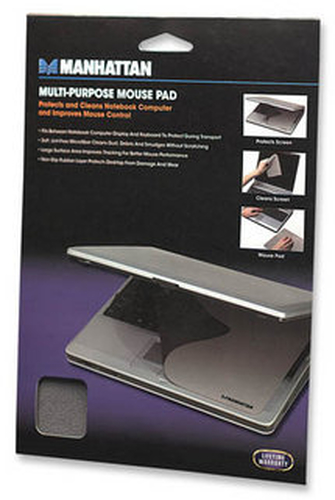 Miniatura 2 de Mousepad Manhattan Mouse Pad Multipropósitos 225 mm, 170 mm, Gris