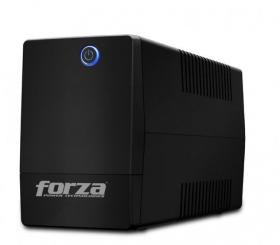 No Break Forza Power Technologies NT-1011 1 kVA / 500 W, Energía 200 J, Entrada 145 V, 50/60 Hz, 6 salidas AC, Respaldo 32 min, Indicadores LED Actividad, Fallo, Corriente, Tiempo recarga Bat. 6 h, Color Negro