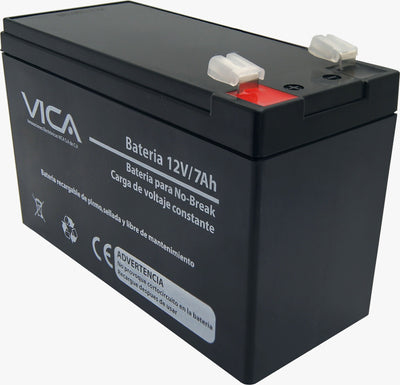 Miniatura 2 de Bateria para UPS Vica 12V / 7AH Plomo ácido, 12 V, 7 Ah, Negro