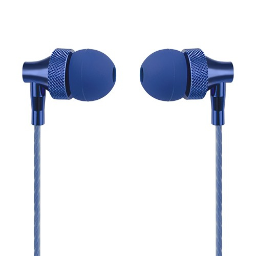 Miniatura 4 de Audífonos Perfect Choice AUDÍFONOS IN-EAR CON MICRÓFONO STRETTO AZUL Intra auditivo, Alámbrico, 3.5 mm, Azul