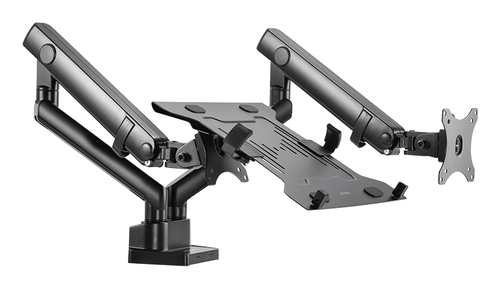 Miniatura 4 de Soporte para Monitor y Laptop Acteck Enforce Motion SM636, Monitor de 17 a 32, Laptop de 10 a 15.6, Mecanico, Negro