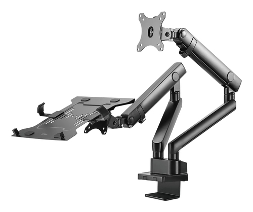 Miniatura 5 de Soporte para Monitor y Laptop Acteck Enforce Motion SM636, Monitor de 17 a 32, Laptop de 10 a 15.6, Mecanico, Negro