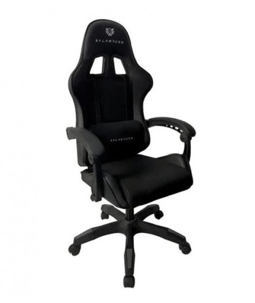 Silla Gamer Balam Rush, Asiento acolchado, Reposa-brazos, Piston Clase 3, Peso Maximo 120 kg, Color Negro