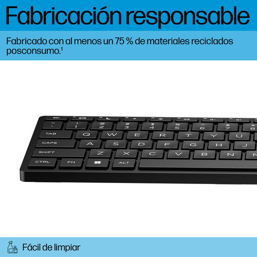 Miniatura 4 de Teclado HP 320K, Alambrico, USB, Ingles, Negro