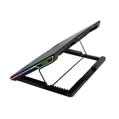Miniatura 2 de Base Enfriadora Acteck Froost Epic BE640 Hasta 15.6, Ventiladores 6, USB, Negro, Plata