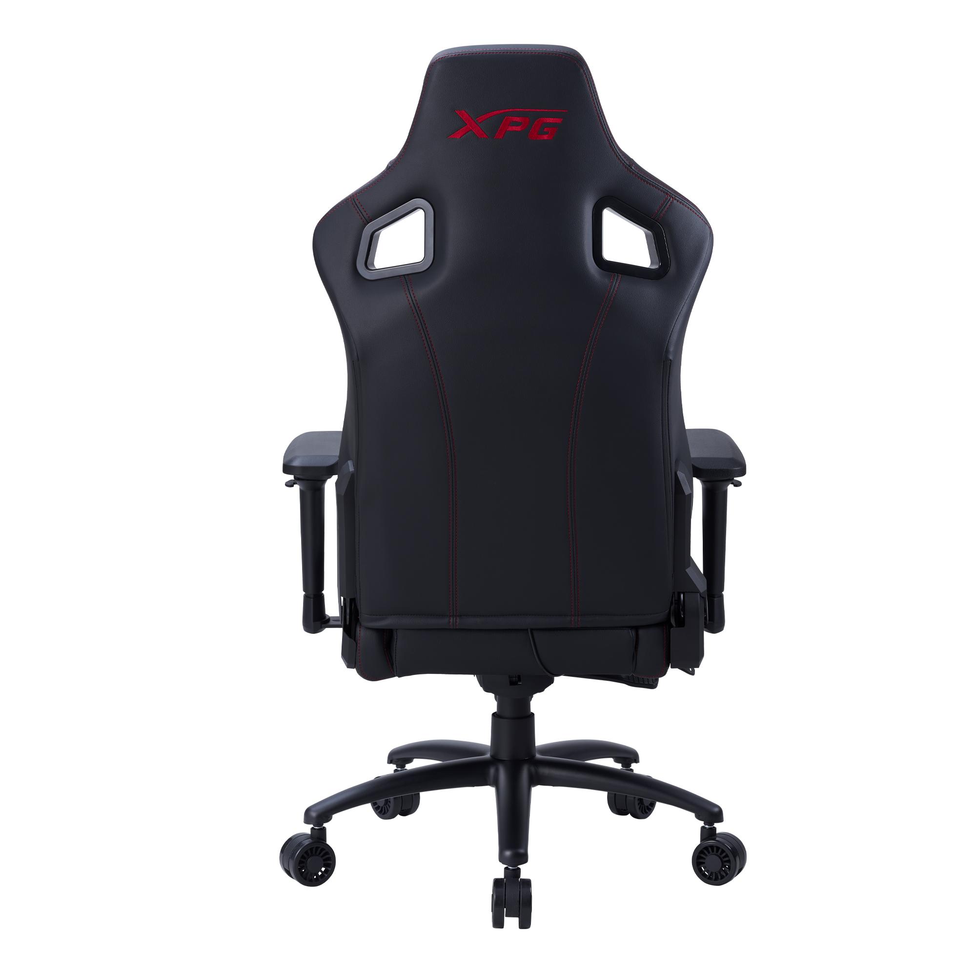 Miniatura 3 de Silla Gamer XPG Nexus, Cuero Sintetico, Reclinable 155°, Reposabrazos 4D, Soporte Lumbar Dinamico, Piston de gas C4, Soporta 125 kg, Negro/Rojo