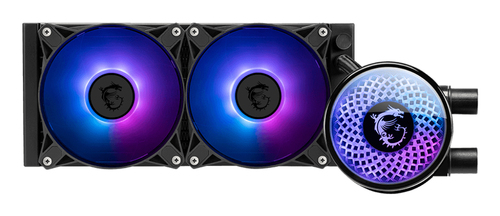 Enfriamiento Liquido MSI Coreliquid A12 240, 2x 120mm, hasta 2200RPM, Negro