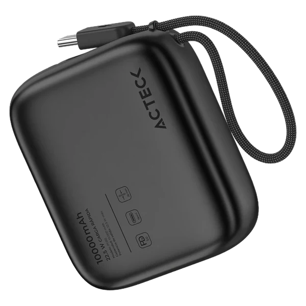 Miniatura 3 de Power bank Acteck Energon Go Plug Pro PG60 10.000mAh, USB-C, 22.5W, Negro