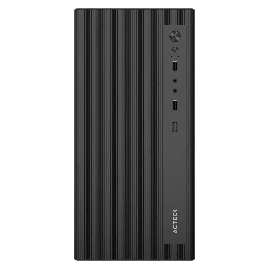 Miniatura 2 de Gabinete ACTECK Performance Mini III GI215M, Mini Tower, Micro-ATX, fuente 500W, Negro