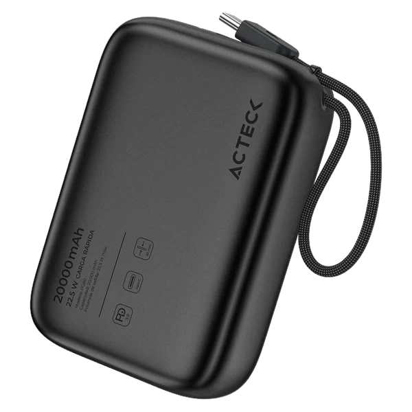 Miniatura 2 de Power bank Acteck Energon Go Plug Max PG80, 20,000mAh, USB-C, Negro