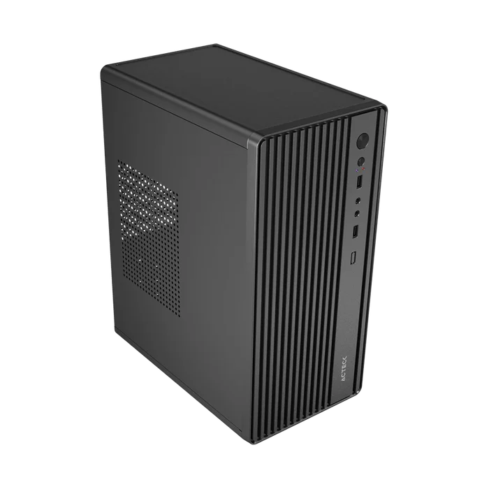 Miniatura 2 de Gabinete Mini Torre Acteck Apex Gl205F, Mini-ITX, Micro-ATX, Fuente 500w, Negro