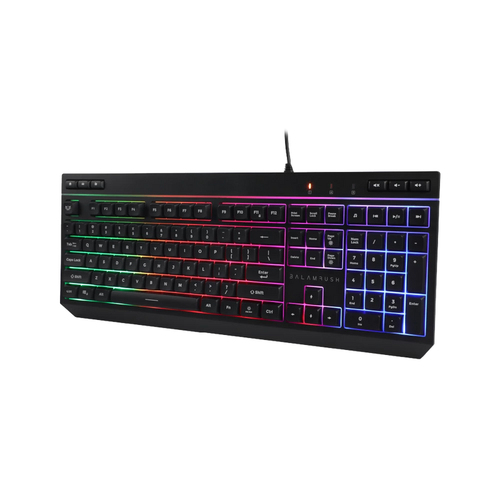 Miniatura 3 de Kit Teclado y Mouse Balam Rush Squad Master Plus KTM555, Alambrico, USB, Negro