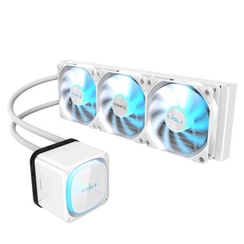 Miniatura 2 de SIstema De Enfriamiento liquido GIGABYTE EAGLE 360 ICE 3 X 12 cm, 2000 RPM, Blanco