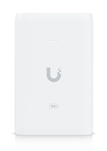 Miniatura 2 de Adaptador PoE Ubiquiti U-PoE+ 48 V, 0.65 A, 10,100,1000 Mbit/s, IEEE 802.3at, 2RJ-45