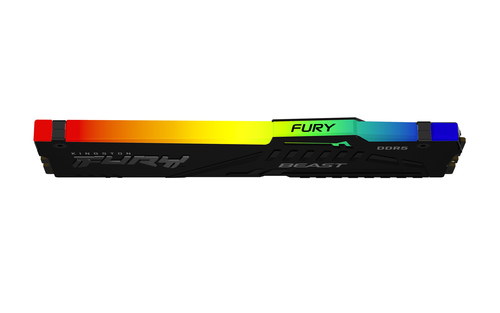 Miniatura 4 de Memoria RAM Kingston FURY Beast RGB DDR5, 5600MHz, 8GB, CL40, XMP