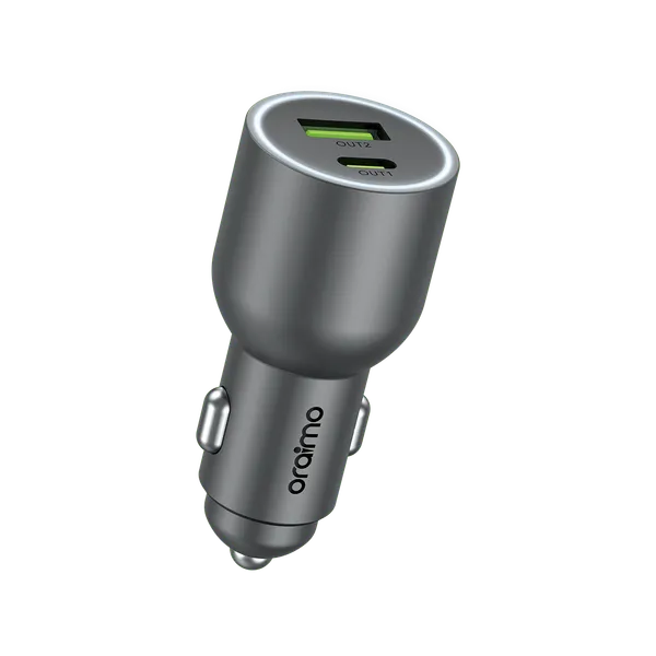 Cargador Para Carro Oraimo PowerDrive 769 Pro, 69W, USB-C/USB-A, Universal, Negro