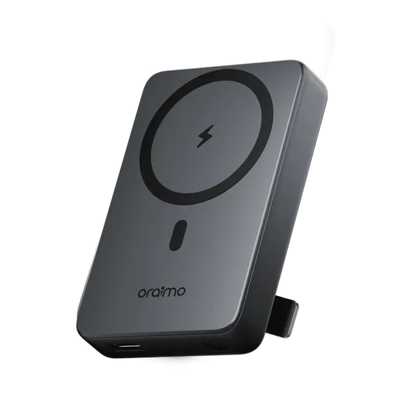 Power Bank Oraimo MagPower 15, Magnetica,  OPB-7102W, 15W, 10000mAh, Compatible con IOS, Negro