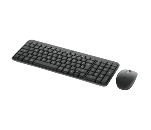 Miniatura 5 de Kit Teclado y Mouse Logitech MK250 Compact Bluetooth Wireless Combo Inalámbrico, 1000 DPI, Grafito