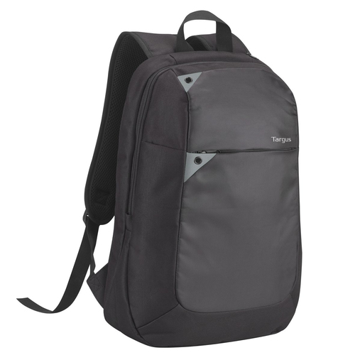 MOCHILA Targus TBB565GL Hasta 15.6, Poliéster, Negro, Gris