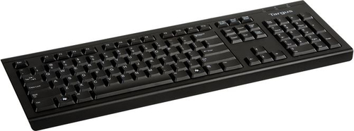 Teclado Targus AKB30ES Español, Alámbrico, USB, Negro