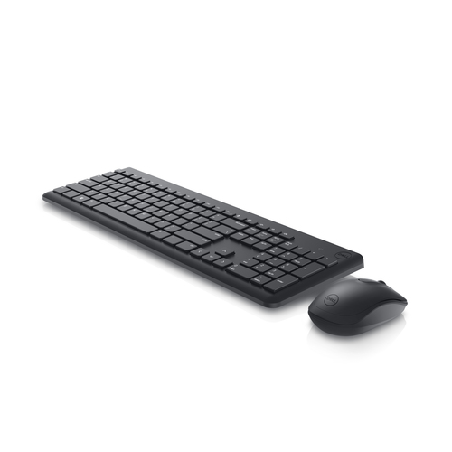 Teclado Inalámbrico DELL Español, Tamaño completo (100%), Teclado numérico, Negro