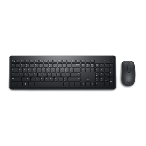 Miniatura 2 de Teclado Inalámbrico DELL Español, Tamaño completo (100%), Teclado numérico, Negro