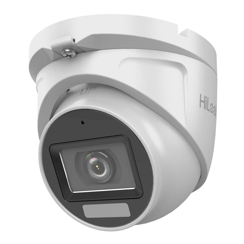 Camara Hilook CCTV, Domo, 2MP, IR 30m, Exterior, IP66, WDR digital, Microfono