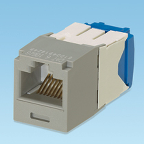 Conector Panduit UTP RJ45 TG-MiniJack Cat6a International Gray Conector 1 RJ-45, Color Gris