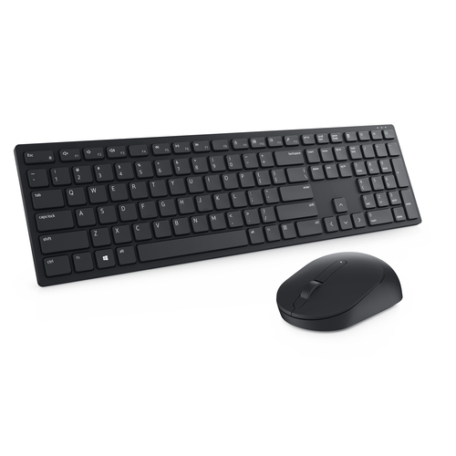 Miniatura 3 de Teclado Inalámbrico DELL Español, Tamaño completo (100%), 10 m, Teclado numérico, Negro