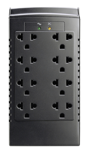 Miniatura 4 de Regulador Koblenz RS-1410 1.41 kVA / 700 W, 8 salidas AC, Negro