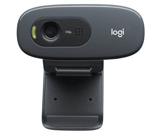 Miniatura 2 de Cámara web Logitech 960-000694 3 MP, 1280 x 720 Pixeles, 30 fps, 720p, Micrófono, USB, Gris, Gris Oscuro