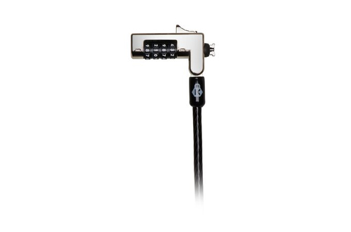 Miniatura 3 de Cable antirrobo Kensington K60604WW-SP , Cerradura con combinación, Acero al carbón, Negro